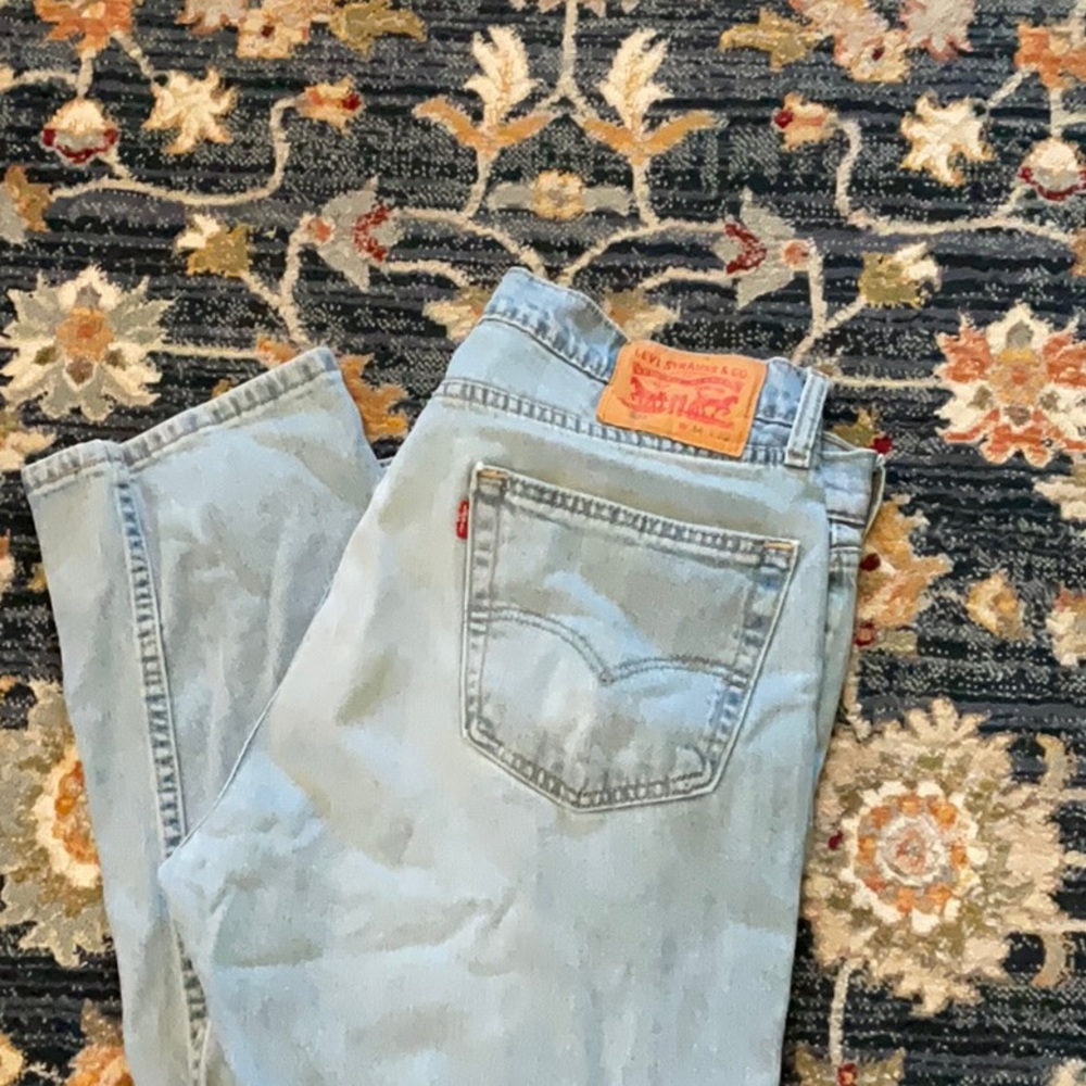 Light Blue Levi’s 505 Denim Jeans